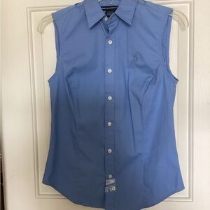 Ralph Lauren Light Blue sleeveless Shirt